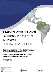 Regional Consultation on Human Resources in Health