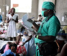 Doctors in public health emergencies courtesy of USAID